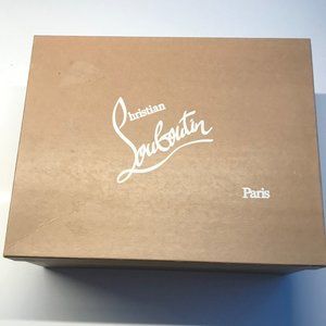 Christian Louboutin Coachelito Flat Crosta Black